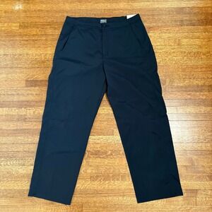 Royal‎ Robbins Womens Traveler Pant Black Stretch Nylon Size 14 Short Petite